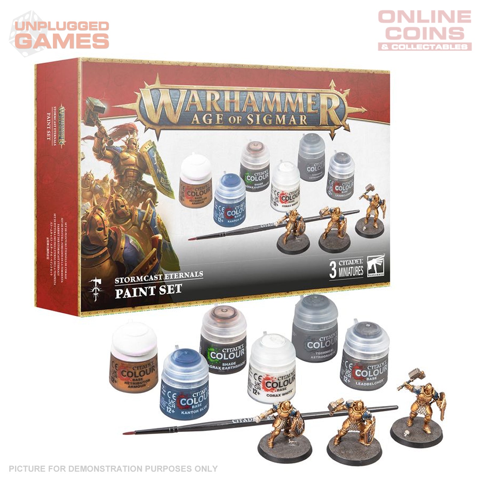 Warhammer Age of Sigmar - Stormcast Eternals Vindictors + Paint Set